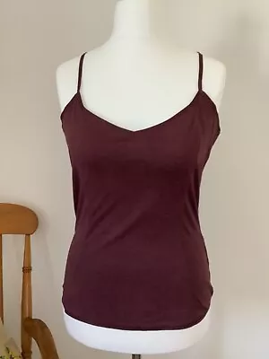 Icebreaker Merino Woman’s Cami Singlet Vest Top Size L • £15