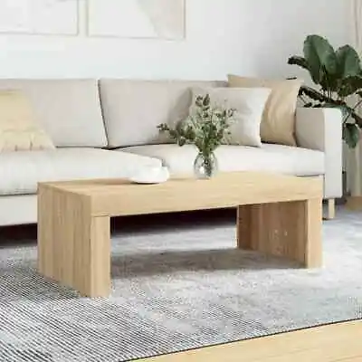 Modern Rustic Multicolor Coffee Table Centre Table Rectangle Living Room New Uk • £41.89
