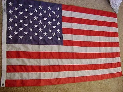 Vintage Flown  Annin 50 Star Flagvery Good Condition 34 In Wide 60 By In Long • $30