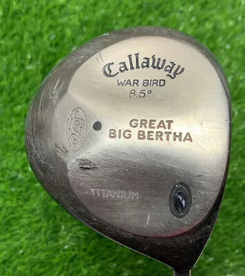 Great Big Bertha Warbird Driver 8.5° Firm Flex Graphite RH(NEEDS GRIP).     1543 • $20