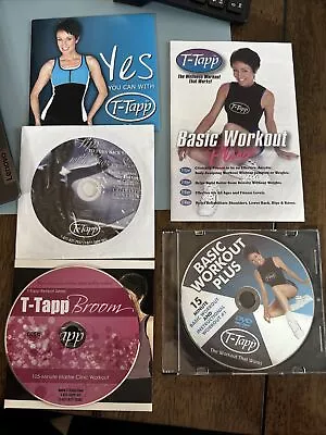 T Tapp Workout Dvd Lot: Basic+ Broom Yes You Can Cellulite Audio • $68