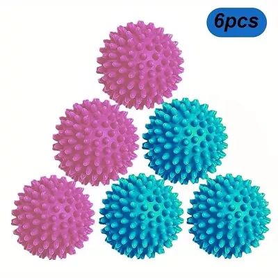 6 X Laundry Ball Reusable Laundry Washing Ball Laundry Dryer Balls • £9.95