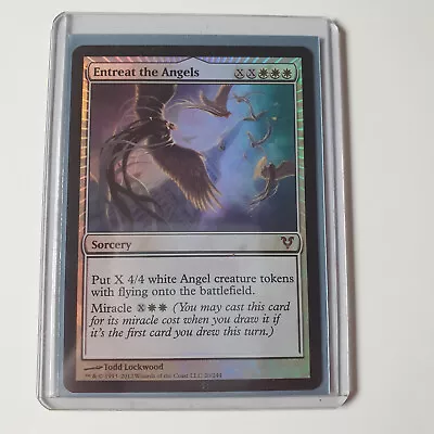 Entreat The Angels *Foil* - Avacyn Restored - Magic The Gathering/MTG • £20