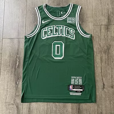 Jayson Tatum Boston Celtics  75th Anniversary Swingman Jersey Size L Vaporknit • $65