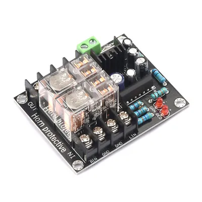 UPC1237 Stereo Speaker Protection Board Delay Boot Circuit Module AC 12-18V • $15.09