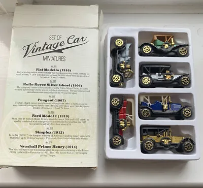 Readers Digest Vintage Car Miniature Set Of 6 - Collectable Model Cars • £10