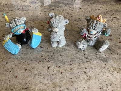 £6 • Buy Tatty Teddy Me To You Bears X 3 Small Figurine Bundle Blue Nose