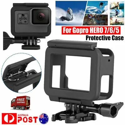 Frame Mount For GoPro HERO 5 6 7 Camera Protective Case Housing Accessories AU • $12.36