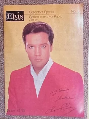 Elvis Monthly Collectors Special Commemorative Photo Album No. 3 **AS NEW** • $18.93