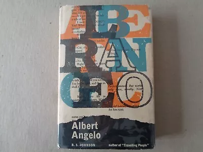 B. S. Johnson Albert Angelo Constable 1st Edition 1964 • £245