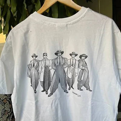 Vintage Zoot Suits By El Pachuco T Shirt Sz XL Chicano Mendoza Art Fullerton CA • $125