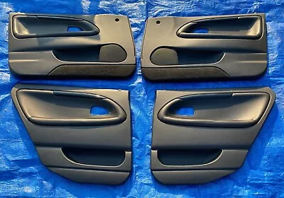 2001-2004 Volvo S40 V40 Interior Door Trim Panel Card Set Black OEM MINT RARE • $199.99