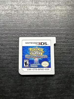 $24.99 • Buy Pokemon Super Mystery Dungeon (Nintendo 3DS, 2015) Free Shipping