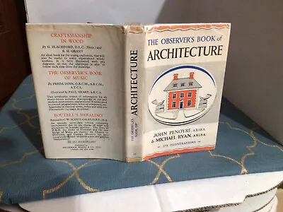 Observers Book Of Architecture 1954 • £9.99