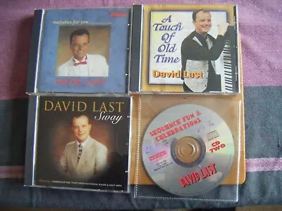 David Last - 4 Cds  [Melodies For You /Sequence Fun.. /Touch Of Old Time /Sway] • £4.99