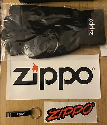 Zippo Goodie Bag (Gloves  Key Ring And Stickers) 2 • £14.99