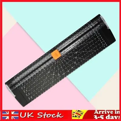 A4 Paper Cutting Machine DIY Supplies Portable Guillotine For Office (Black) • £7.19