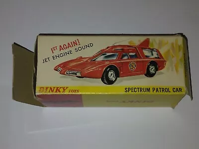 ORIGINAL BOX FOR THE DINKY No 103 SPECTRUM PATROL CAR FROM CAPTAIN SCARLET • £12.99