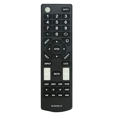 NS-RC4NA-16 Replace Remote Control For FInsignia TV NS-50D420MX16 NS39D220NA16 • $7.05