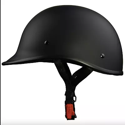 UltraLight & Small DOT Polo Helmet - SOA Inspired Design Matte & Gloss Black • $80