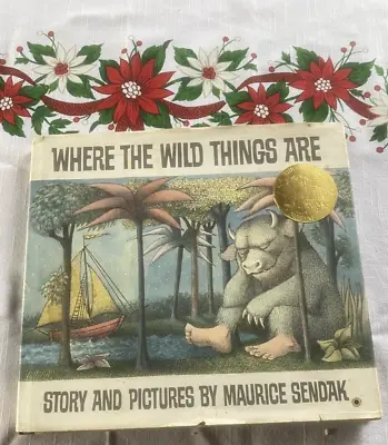 WHERE THE WILD THINGS ARE By Maurice Sendak 1963 -25th Anniversary Edition H/C • $7.50