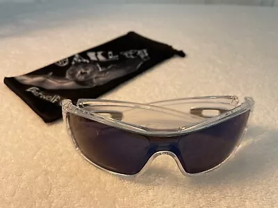 Oakley Batwolf Crystal Clear Sunglasses - Ice Iridium - NEAR MINT • $99.99