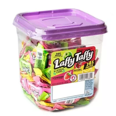 Laffy Taffy Assorted Mini Fruit Chews Tub 1.4kg • £18.99