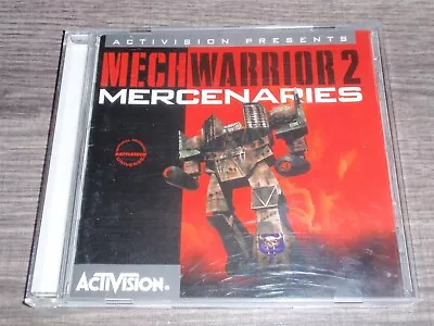 MechWarrior 2 Mercenaries PC CD-ROM 1996 Activision Battletech Windows 95 MS-DOS • $6