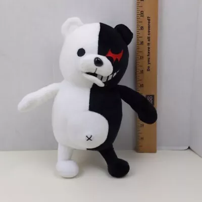 Danganronpa Monokuma 10  Soft Plush Toy Doll Black & White Bear Anime Freak • $12