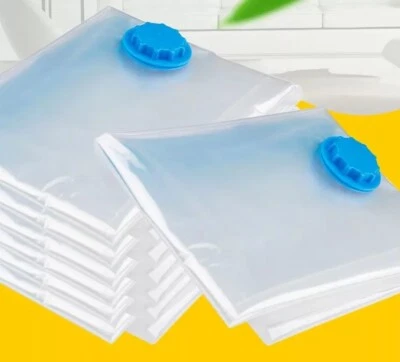 $10.11 • Buy Vacuum Storage Space Savings Bag Space Saver Bags New Transparent   Vaccum Bag 