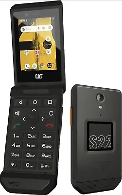 NEW CAT S22 Unlocked Rugged Touch Screen 16GB Android Flip Phone TMobile Ultra • $79.99
