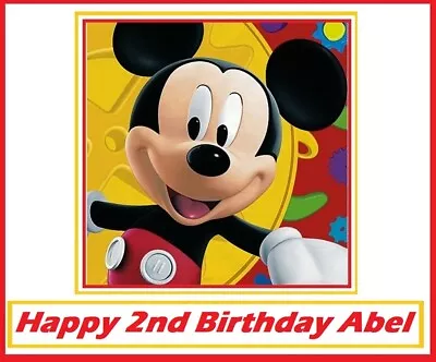 Mickey Mouse Clubhouse Edible Cake Topper Decoration • $12.99