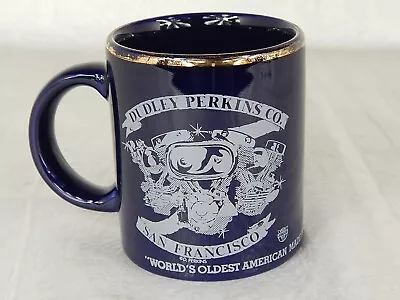 Motor Harley Davidson Cycles DUDLEY PERKINS CO. San Francisco SF CA Mug Cup Rare • $57.77