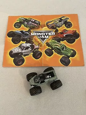 Monster Jam Soldier Fortune Loose Truck And Poster • $2.25