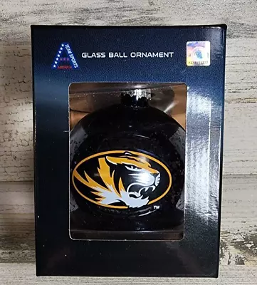 University Of Missouri Mizzou Tigers Christmas Mercury Glass Ornament Ball • $9.31