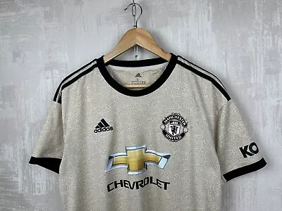 Manchester United 2019/2020 Away Football Shirt Soccer Jersey Adidas Sz L Adult • $55