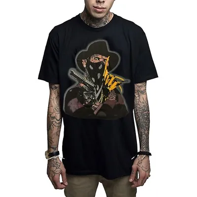 Mafioso Men's Elm St. Short Sleeve T Shirt Black Clothing Apparel Horror Tatt... • $26.24