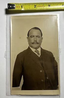 Alvaro Obregon Mexico Revolution Amputation Arm Portrait Antique Photo  • $50