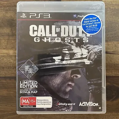 Call Of Duty: Ghosts (PlayStation 3 2013) No Manual.  PS3 Infinity Ward • $8