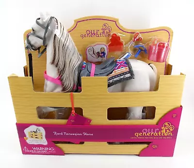 Our Generation Fjord Norwegian Play Horse Accessory Set 20 Inch • $96.17