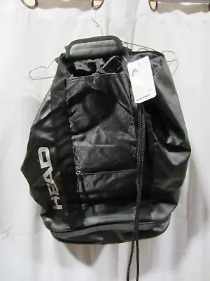 NEW Head Team Triathlon Transition Wet/Dry Swimming Bag Duffle 44 L Black • $23.97