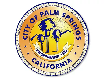 3x3 Inch City Of Palm Springs Seal Sticker (decal Bumper California CA) • $9