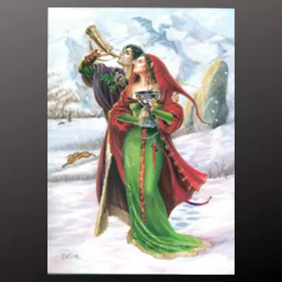 Briar Cards Welcoming Imbolc Birthday Handfasting Wiccan Folklore Pagan Fantasy  • £3.49