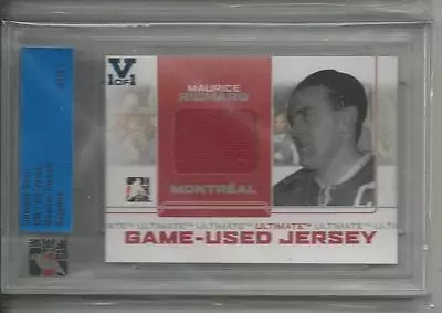 Maurice Richard ITG Ultimate Vault 1/1 On UM8 Game-Used Jersey. Sapphire Logo. • $129.99