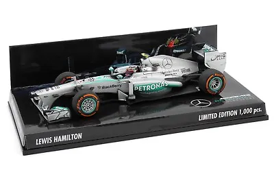 1/43 Minichamps Lewis Hamilton Mercedes Petronas F1 W04 2013 United States GP • £65