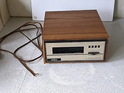 Vintage / Retro Tellux 8 Track Player - Spares Repairs - Untested • £17.50