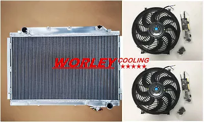 NSW-3row Radiator For 80 Series Landcruiser 1HZ Diesel & 1HDT Turbo 90-98 + Fans • $290