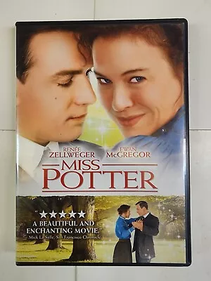 Miss Potter - RENEE ZELLWEGER - EWAN McGREGOR (DVD 2006)  FREE SHIPPING • $9.88