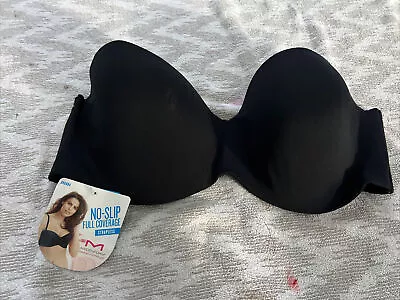 NEW Maidenform Sweet Nothings Women 38DD Black Multi-Way Bra Wire Non Slip Band • $19.99