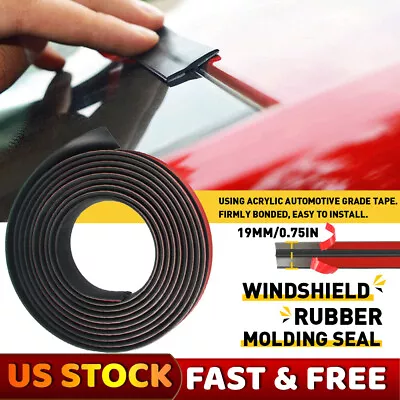 4M Car Auto Windshield Window Trim Edge Moulding Rubber Weatherstrip Seal Strip • $11.99